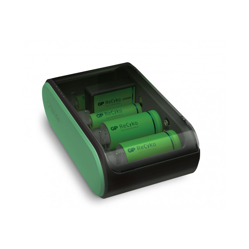 Produktbild för GP Batteries ReCyko B631 batteriladdare Hushållsbatteri USB