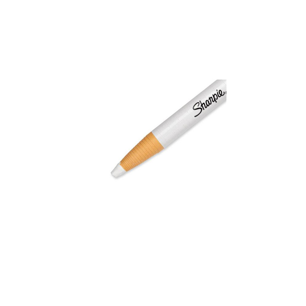 Produktbild för Märkpenna vax SHARPIE China vit