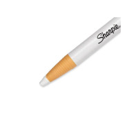 Produktbild för Märkpenna vax SHARPIE China vit