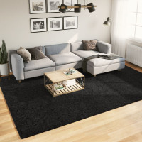 Produktbild för Matta OVIEDO kort lugg svart 240x340 cm