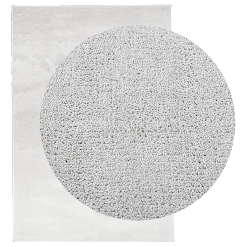 Produktbild för Matta OVIEDO kort lugg grå 300x400 cm