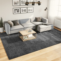 Produktbild för Matta OVIEDO kort lugg antracit 240x340 cm