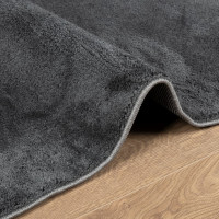 Produktbild för Matta OVIEDO kort lugg antracit 200x280 cm