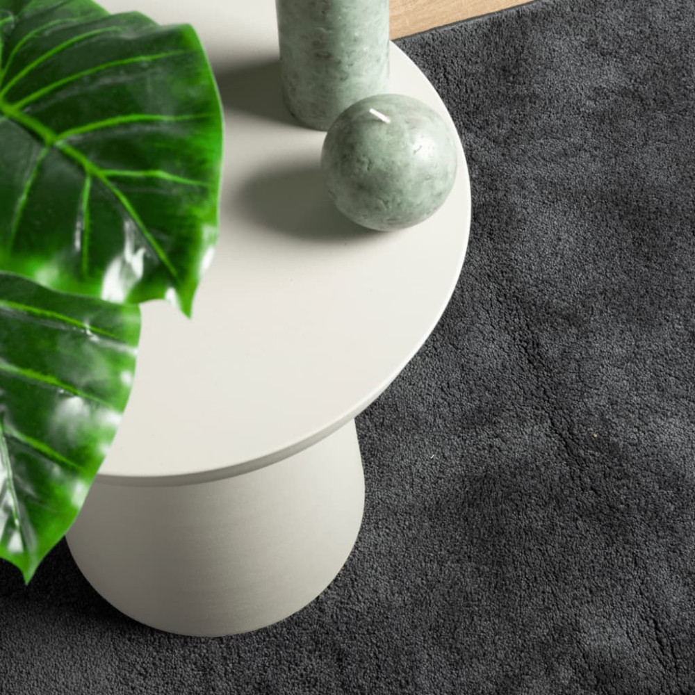 Produktbild för Matta OVIEDO kort lugg antracit 200x280 cm