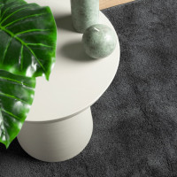 Produktbild för Matta OVIEDO kort lugg antracit 200x280 cm