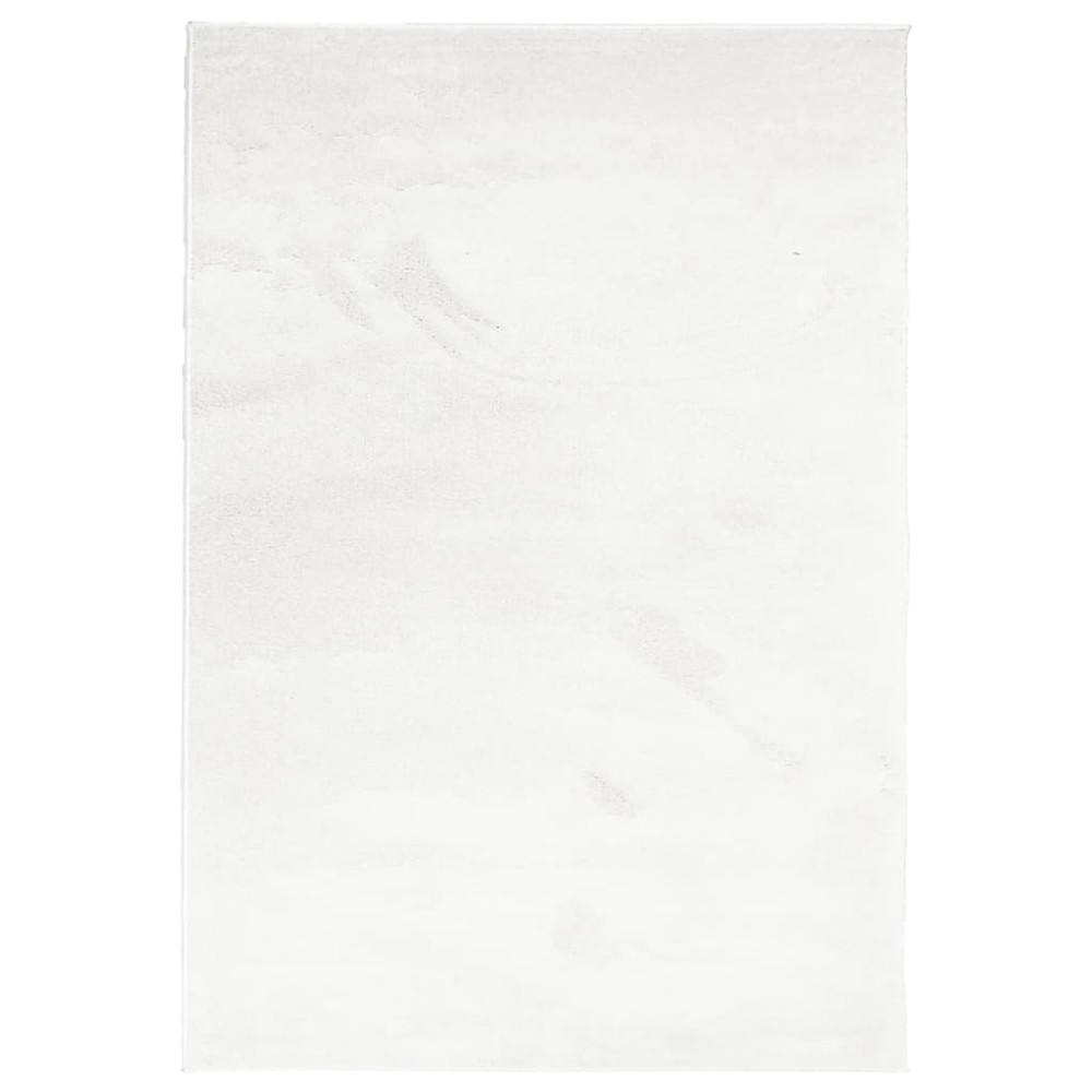 Produktbild för Matta OVIEDO kort lugg gräddvit 200x280 cm