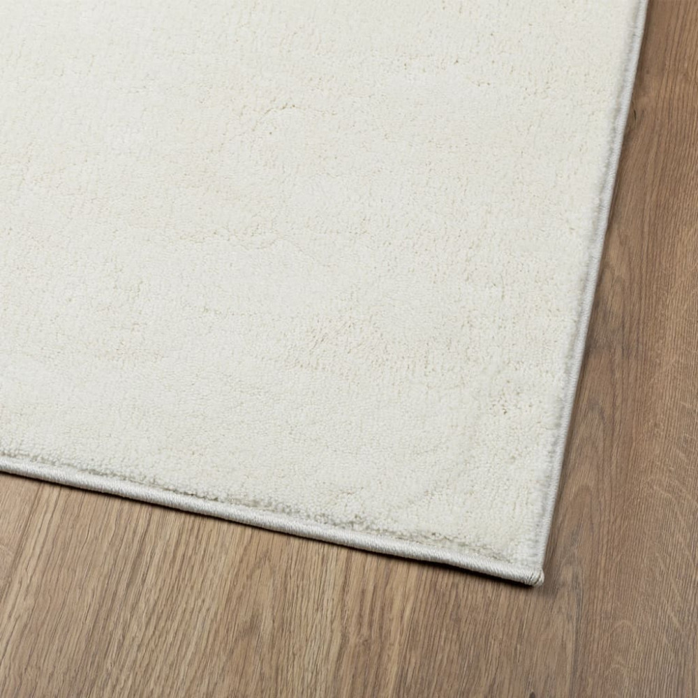 Produktbild för Matta OVIEDO kort lugg gräddvit 200x280 cm