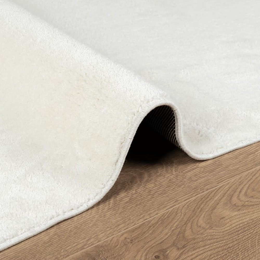Produktbild för Matta OVIEDO kort lugg gräddvit 200x280 cm