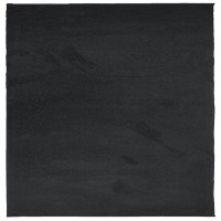 Produktbild för Matta OVIEDO kort lugg svart 240x240 cm
