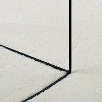 Miniatyr av produktbild för Matta OVIEDO kort lugg gräddvit 120x170 cm