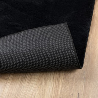 Miniatyr av produktbild för Matta OVIEDO kort lugg svart 160x230 cm