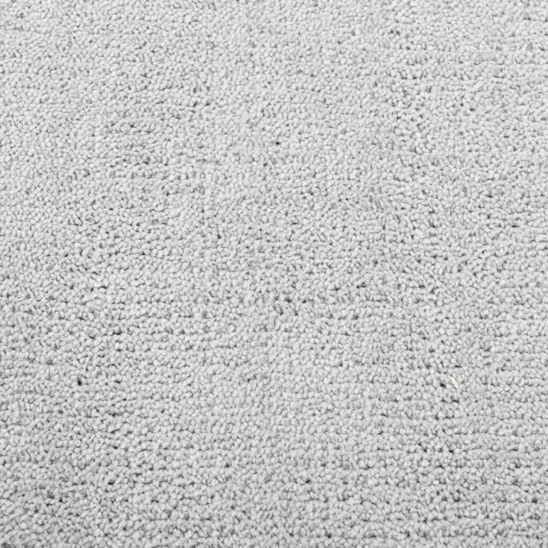 Produktbild för Matta OVIEDO kort lugg grå 120x120 cm