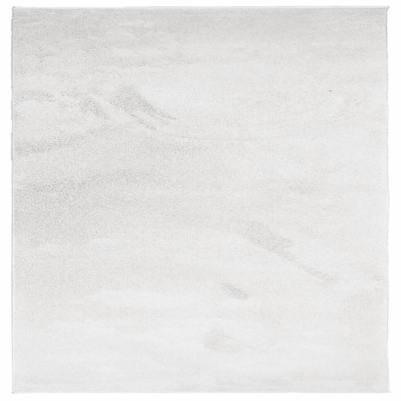 Produktbild för Matta OVIEDO kort lugg grå 200x200 cm