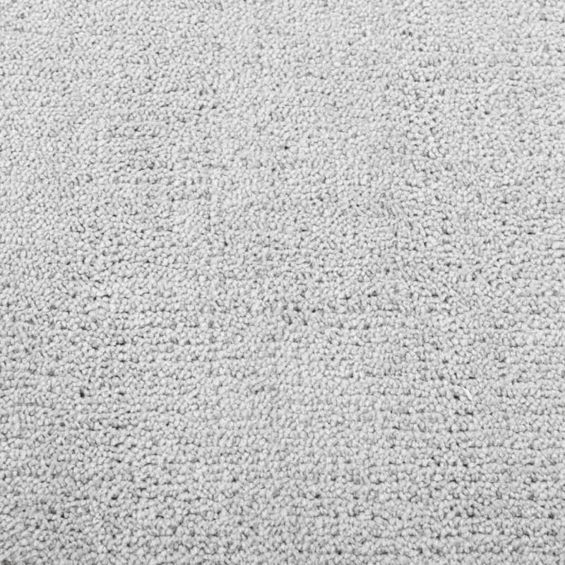 Produktbild för Matta OVIEDO kort lugg grå Ø 160 cm