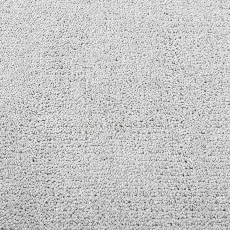 Produktbild för Matta OVIEDO kort lugg grå 80x250 cm