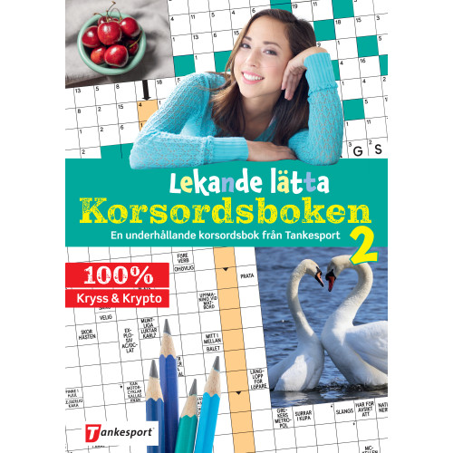 Stevali Lekande lätta korsordsboken 2 (häftad)