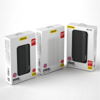 Miniatyr av produktbild för DUDAO powerbank 20000mAh 2xUSB-A 10W black K4S+ Svart