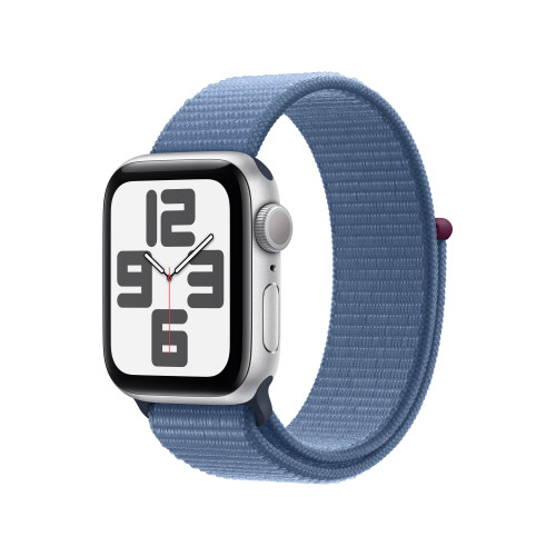 Apple Apple Watch SE OLED 40 mm Digital 324 x 394 pixlar Pekskärm Silver Wi-Fi GPS