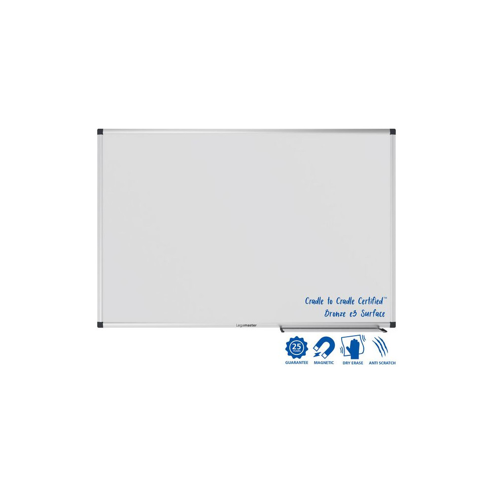 Produktbild för Whiteboard UNITE PLUS 90x60cm