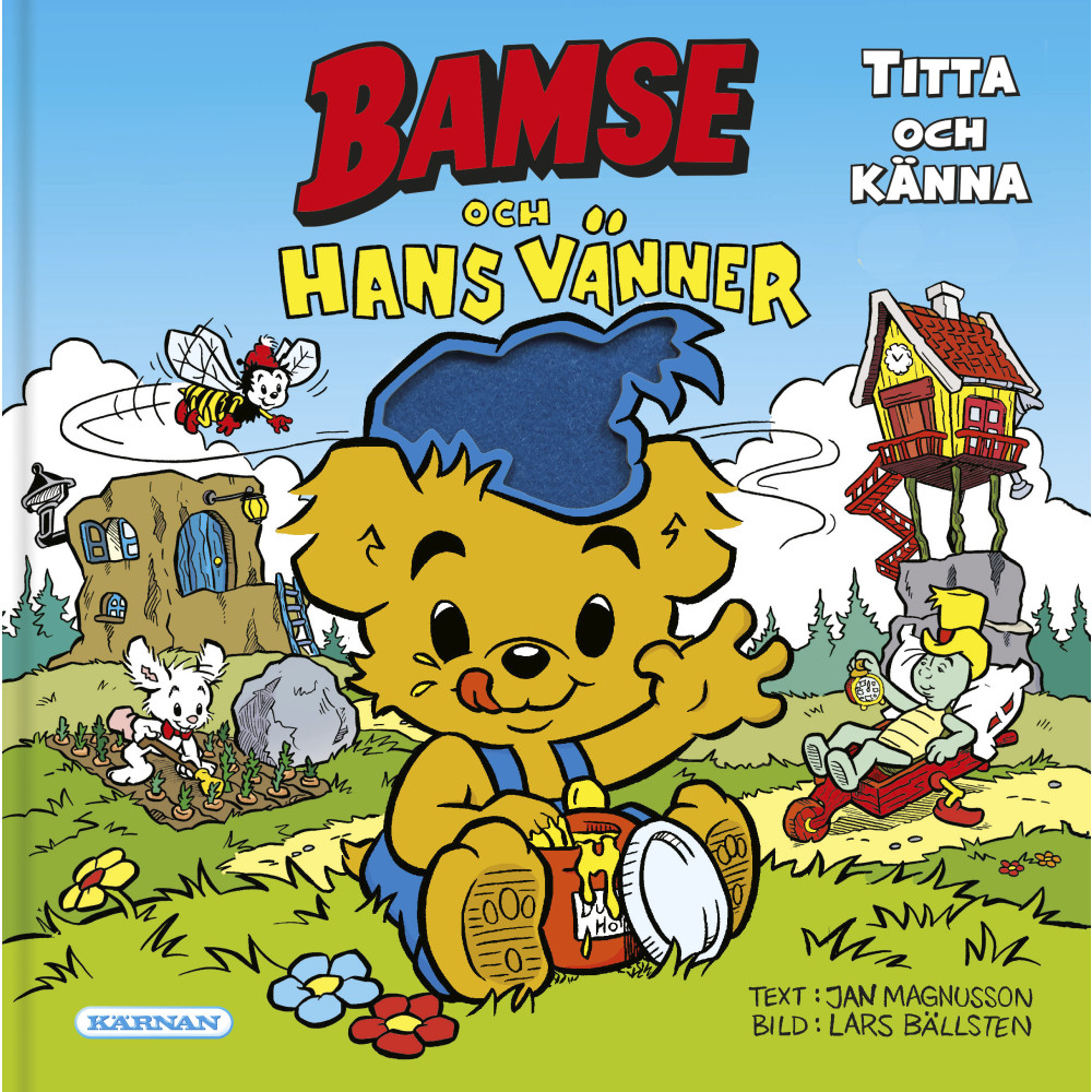 Produktbild för Bamse och hans vänner (bok, kartonnage)