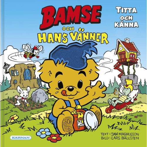 Jan Magnusson Bamse och hans vänner (bok, kartonnage)