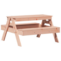 Produktbild för Picknickbord för barn 88x97x52 cm massivt douglasträ