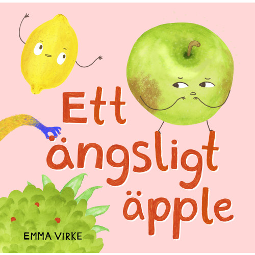 Emma Virke Ett ängsligt äpple (bok, board book)