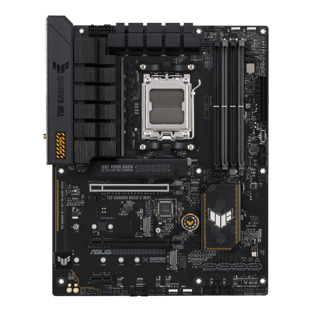 Produktbild för ASUS TUF GAMING B650-E WIFI AMD B650 AM5-sockel ATX