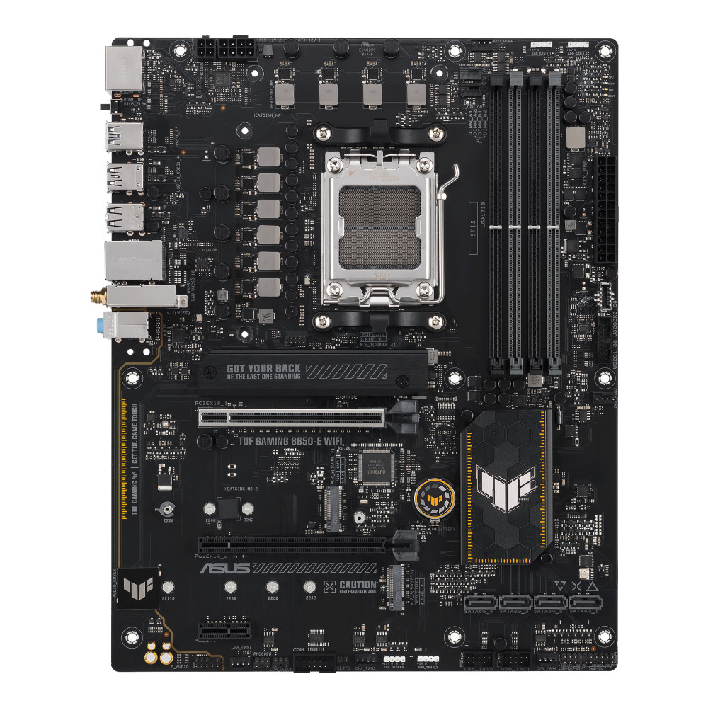Produktbild för ASUS TUF GAMING B650-E WIFI AMD B650 AM5-sockel ATX