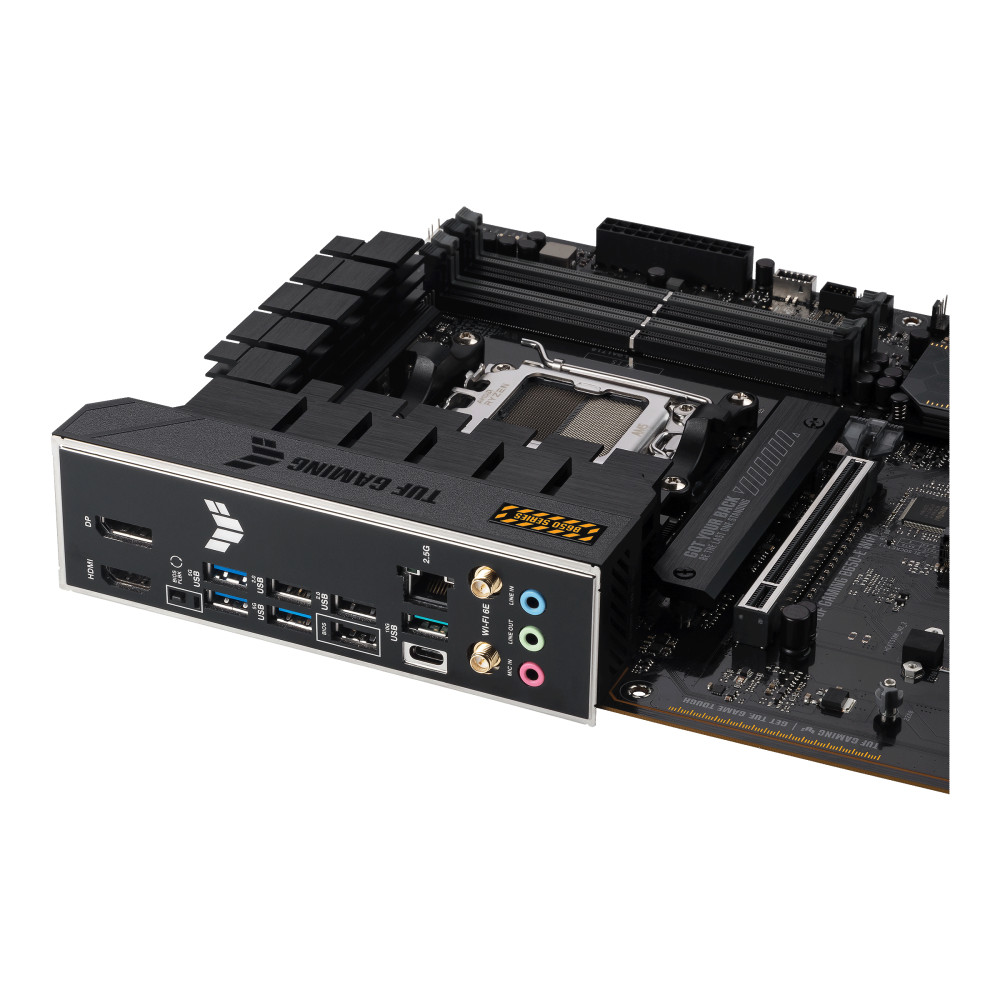 Produktbild för ASUS TUF GAMING B650-E WIFI AMD B650 AM5-sockel ATX
