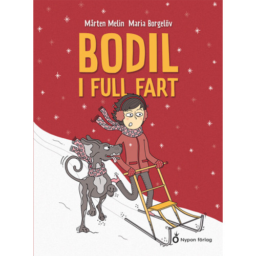 Mårten Melin Bodil i full fart (bok, kartonnage)
