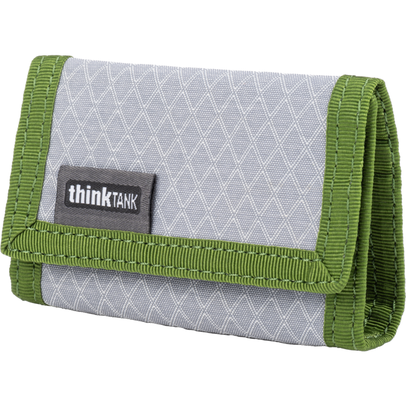 Produktbild för Think Tank Secure Pocket Rocket Mini (Wallet with Strap: holds 4 CF/CFexpress or 6 SD/microSD) Green