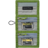 Produktbild för Think Tank Secure Pocket Rocket Mini (Wallet with Strap: holds 4 CF/CFexpress or 6 SD/microSD) Green