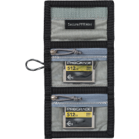 Miniatyr av produktbild för Think Tank Secure Pocket Rocket Mini (Wallet with Strap: holds 4 CF/CFe or 6 SD/microSD) Slate Black