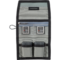 Miniatyr av produktbild för Think Tank Cards & Power Wallet (holds 3 CF/CFexpr or 4 SD/micro SD cards & 2 Batteries) Slate Black