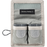 Miniatyr av produktbild för Think Tank Battery Holder 2 (Wallet 2 standard DSLR or Mirrorless Batteries) Grey