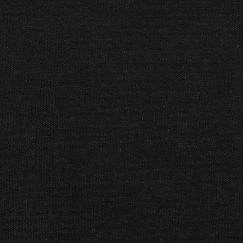 Produktbild för Ramsäng med madrass & LED svart 120x190 cm tyg
