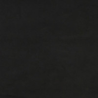 Miniatyr av produktbild för Ramsäng med madrass & LED svart 120x190 cm sammet