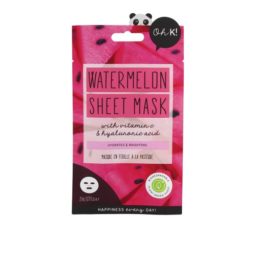 Oh K! Hydrating Watermelon Sheet Mask With Hyaluronic Acid
