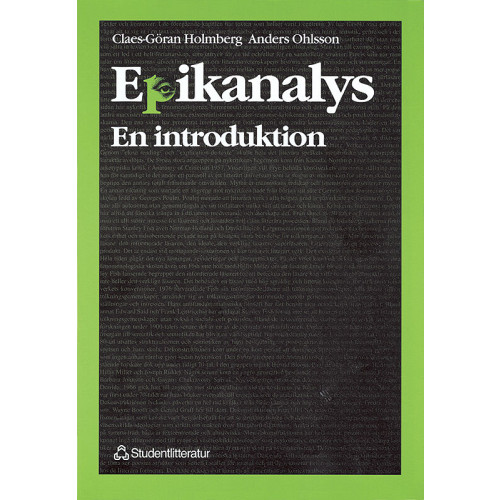 Claes-Göran Holmberg Epikanalys - - en introduktion (häftad)