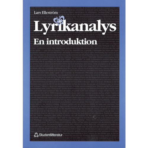 Lars Elleström Lyrikanalys - en introduktion (häftad)