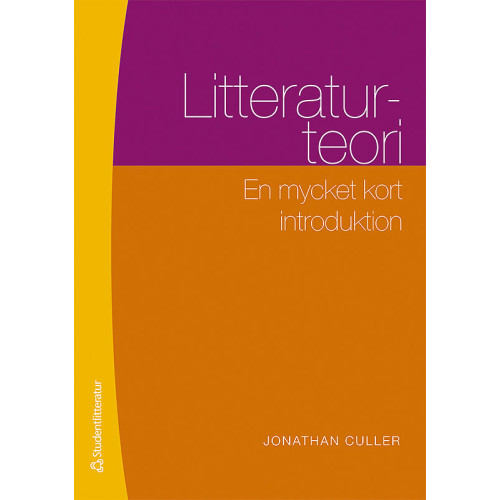 Johan Svedjedal Litteraturteori : en mycket kort introduktion (häftad)