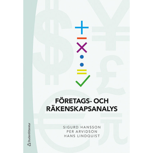 Sigurd Hansson Företags- och räkenskapsanalys (häftad)