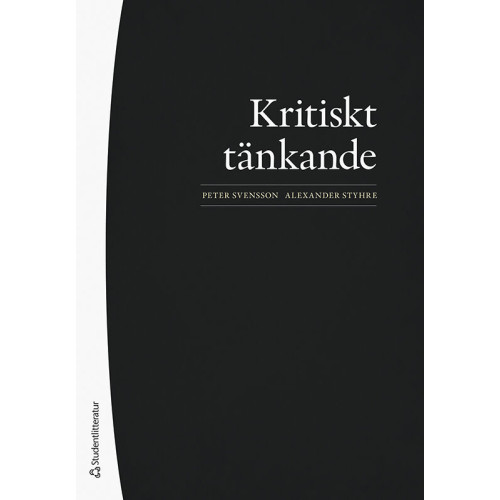 Peter Svensson Kritiskt tänkande (bok, danskt band)