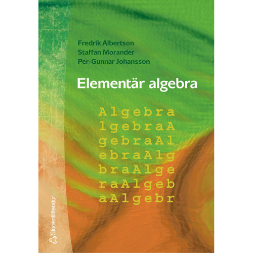 Lennart Hellström Elementär algebra (häftad)