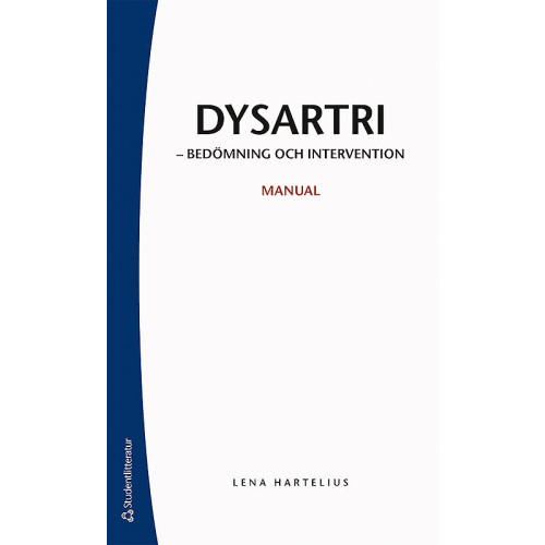 Lena Hartelius Dysartri - Manual (häftad)
