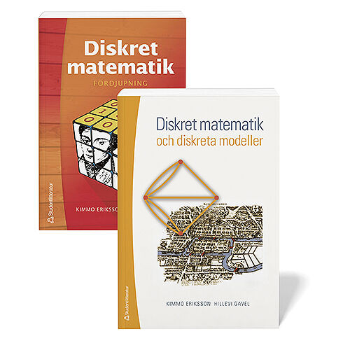 Hillevi Gavel Diskret Matematik - paket - Grundbok och fördjupning (häftad)