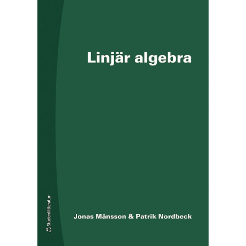 Jonas Månsson Linjär algebra (bok, kartonnage)