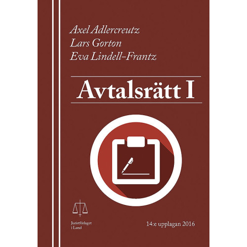 Axel Adlercreutz Avtalsrätt I (häftad)