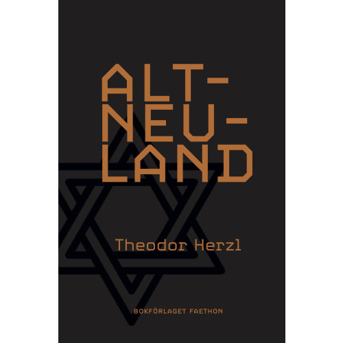 Theodor Herzl Altneuland (bok, danskt band)